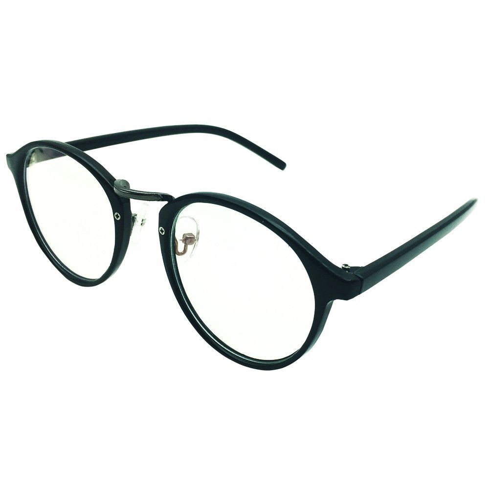 Southern Seas Oversize Computer Reading Glasses Fashion Eyewear +2.00 Lenses Unisex Readers Black Frame Longsighted Spectacles