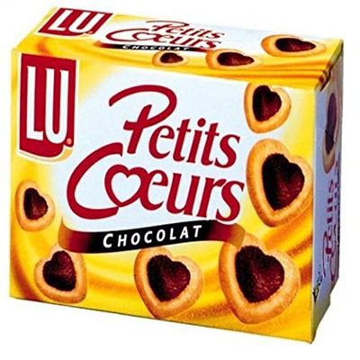 Lu petits coeurs chocolat 3x125g - Price Per Unit