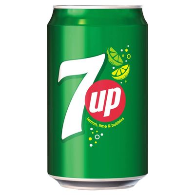 48 x 330ml 7UP Cans Regular