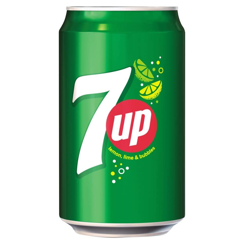 48 x 330ml 7UP Cans Regular