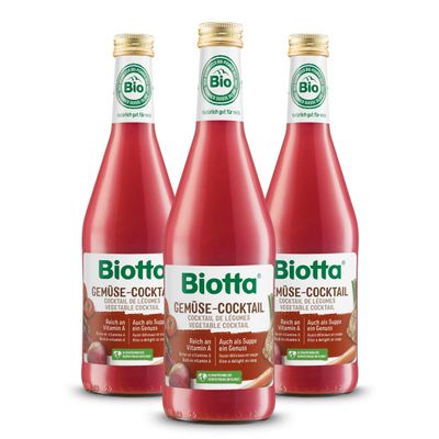 Biotta Organic Vegetable Cocktail Juice 500 ml