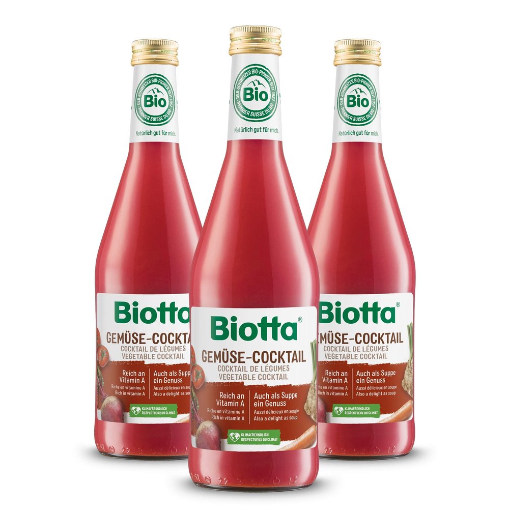 Biotta Organic Vegetable Cocktail Juice 500 ml