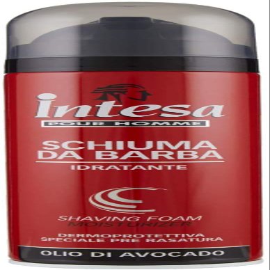6x Intesa pour homme Shaving Foam Dermo Protet Tiva with Avocado Oil 300 ml