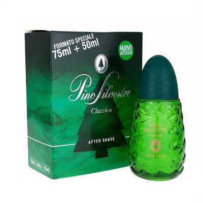 3x Pino SILVESTRE Classico Italian Aftershave for Men 125ml