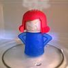 Microwave Cleaner Plastic Angry Mom with Fridge Odor Absorber Cool Mom for Home Kitchen Cleaner Tool Steam Clean Crud Disinfects with Vinegar and Water view 2