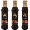 3x Ponti Aceto Balsamico di Modena Italian Balsamic Vinegar 250ml view 1