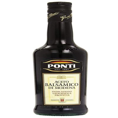 6X Ponti Italian Balsamic Vinegar. 6% Vol. 500ml.