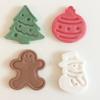 12 Festive Sugar Christmas Cake Decorations- Made with Love & Imagination in the UK! view 2