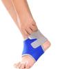 1 Pair Girls Boys Ankle Support Brace Compression Neoprene Ankle Strap Foot Wrap Protector for Strains Sprains Arthritis Ankle Pain Relief Sports, Running (Blue, EU 36-39, recommend Kids UK 3-5) view 1