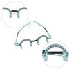 CGOLDENWALL Pure Titanium trial frame Optical Optic Trial Lens Frame Eye Optometry Optician Fixed PD Half frame Asymptotically multi focus (PD 58mm/60mm/62mm/64mm/66mm) view 2