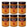 6x Barilla Pesti alla Calabrese Italian Pesto Sauce with Ricotta Cheese & Chilli for Pasta 190g Ready to Eat! view 1