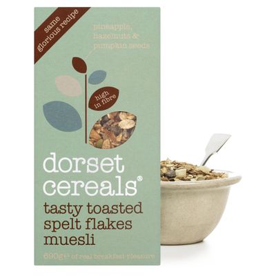 Dorset Cereals Tasty Toasted Spelt Muesli, 690 g