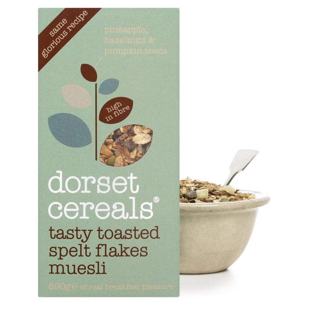 Dorset Cereals Tasty Toasted Spelt Muesli, 690 g