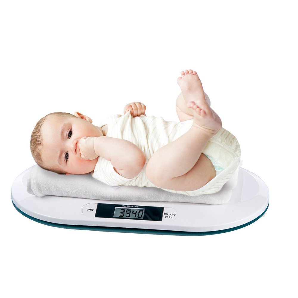 Digital Electronic 20KG 44LBS Baby Infant Pet Midwife's Weighing Bathroom Scales