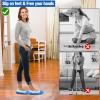 10 Pack Mop Slippers for Floor Cleaning Washable Reusable Microfiber Dust Mop Socks for Women Men Kids Foot Dust Hair Cleaner Dusthouse Office Bathroom Kitchen view 2