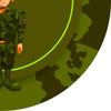 Army Soldier - Any Size (4in - 7.5in) Personalised Edible Cake Topper on Premium Icing view 3