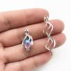 10pcs Twist Ball Pearl Cage Bright Silver Beads Cage Locket Pendant Jewelry Making-for Oyster Pearls, Essential Oil Diffuser, Fun Gifts (Twist Ball) view 3