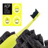 Megasmile Sonic Black Whitening II Toothbrush Yellow, 4 Modes, ACP Charcoal Technology for Whiter Teeth, with: Timer, Memory Function, Travel Lock view 2