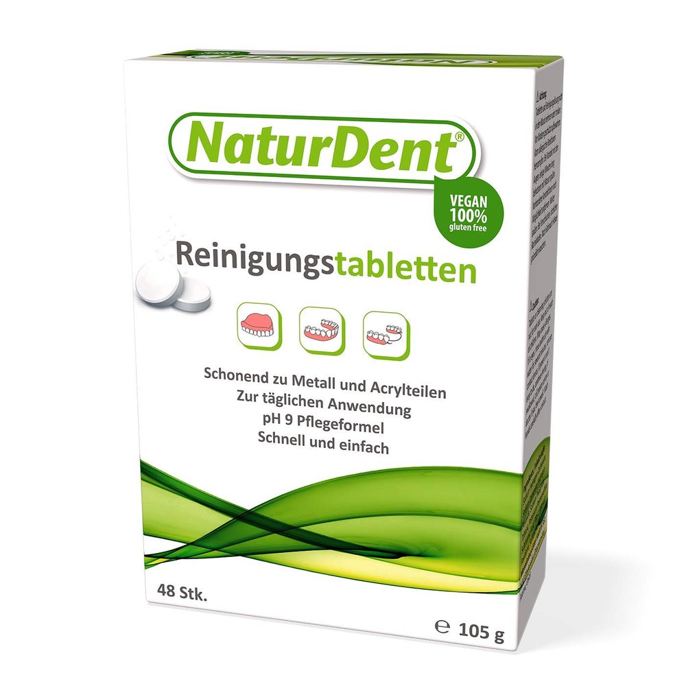 Naturdent Cleaning Tablets Pack of 48