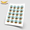20 x Personalised Gorilla Ape 5cm High Resolution Cupcake Toppers view 2