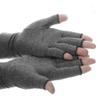 2Pairs Arthritis Compression Gloves Women Ladies Doctor Written Handbook Relieve Arthritis Symptoms Raynauds Disease Carpal Tunnel (Grey, S) view 1