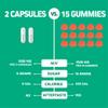 Herbtonics Apple Cider Vinegar Capsules with The Mother 1500mg - 120 High Strength Vegan Capsules - Raw Unfiltered ACV Food Supplement - 2 Month Supply - Non-GMO & Gluten Free view 4