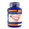 Zipvit L Lysine 1100mg, 90 Vegan Lysine Tablets, High Strength Essential Amino Acid Supplement, 3 Month Supply for Daily Wellness Support view 1