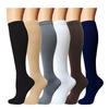 6 Pairs Compression Socks Women & Men 15-20mmHg Graduated Knee High Socks - for Sport Medical Athletic Edema Diabetic Varicose Veins Travel Pregnancy Shin Splints Nursing view 1