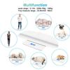 Digital Pet Scale, With 3 Weighing Modes(kg/oz/lb), Max 220 lbs, Capacity with Precision up to 0.02lbs, White, Suitable for Infant,Puppies, Mom,Pregnant Cats and Small Dogs view 2