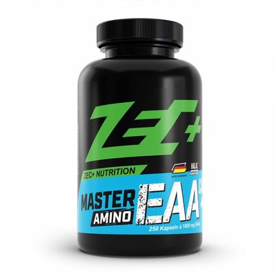 Zec+ Amino EAA (250 Caps) Unflavored - Amino Acids - EAA