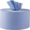 6 x Blue Paper Rolls - 2 Ply Centre Feed - Hand Towel Wiper Tissue Rolls (Pack of 2) view 3