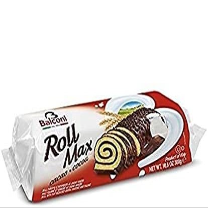 3X Balconi Sweet Sponge Rolls with Extra Cacao 300g Biscuits Cookies Cakes