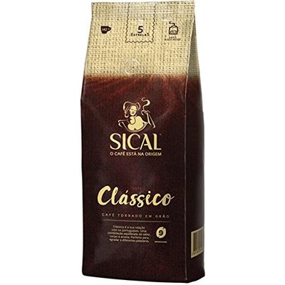 Sical 5 Stars Delicious Portuguese Roasted Coffee Beans 1Kg (x3 bags=3Kgs)