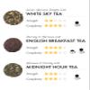 TWG Tea | Around the Globe Selection | 6 Varieties | Exclusive Tea Blends | 30 Hand Sewn Cotton Teabags | Gift Set view 3