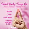 Biotin High Dose & Zinc High Dose - Accelerate Hair Growth with Vitamin B12 High Dose, Folic Acid & Vitamin B Complex High Dose - Gummy Bears for Hair - [KI-Health Advisor ADA] - Vegan view 3