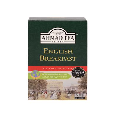 Ahmad Tea English Breakfast Loose Leaf Black Tea  600g Packet