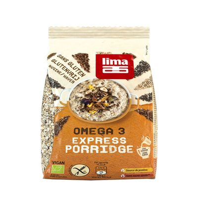 LIMA Omega 3 Express Porridge Pack of 5 x 350 g