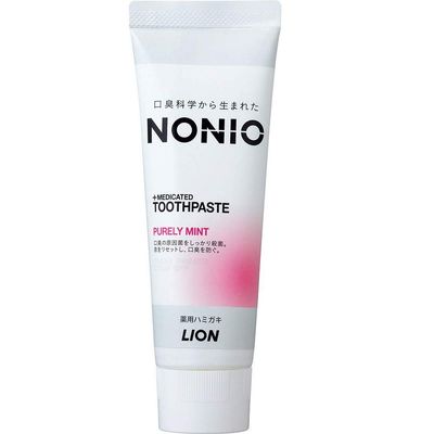 Lion Nonio Tooth Paste 130g - Purely Mint (Green Tea Set)