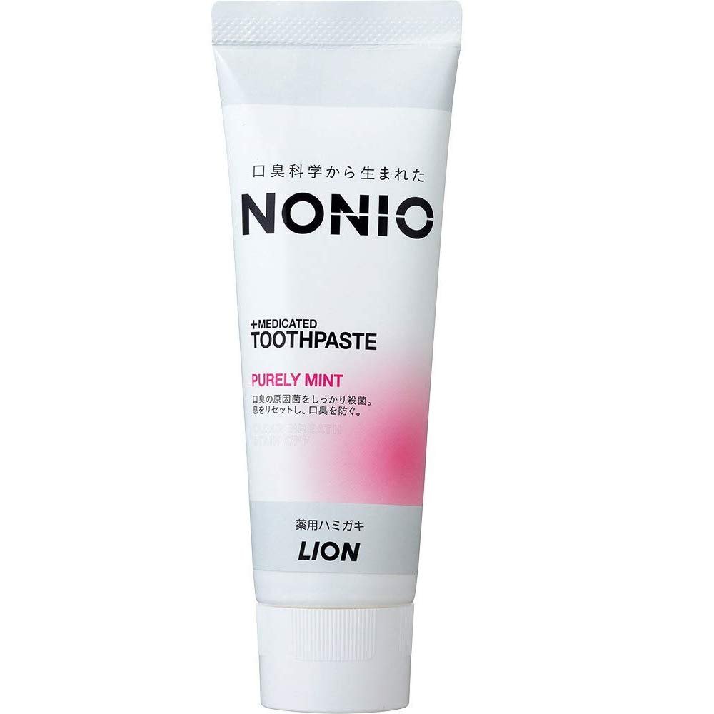 Lion Nonio Tooth Paste 130g - Purely Mint (Green Tea Set)