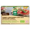 Crispy crackers with chickpeas 110 g view 1