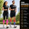 Doc Miller Premium Calf Compression Sleeve 1 Pair 20-30Mmhg Strong Calf Support Fashionable Pressure For Sports Running Muscle Recovery Shin Splints Varicose Veins view 2
