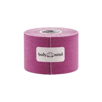 2,5cm / 5cm / 10cm Wide Kinesiology Tape 5m, Anti-allergenic & Waterproof, Elastic Skin-Friendly kinesiotape, Sports Tape Bandage for Sports, Leisure, Physiotherapy and Medicine (5cm, Pink)