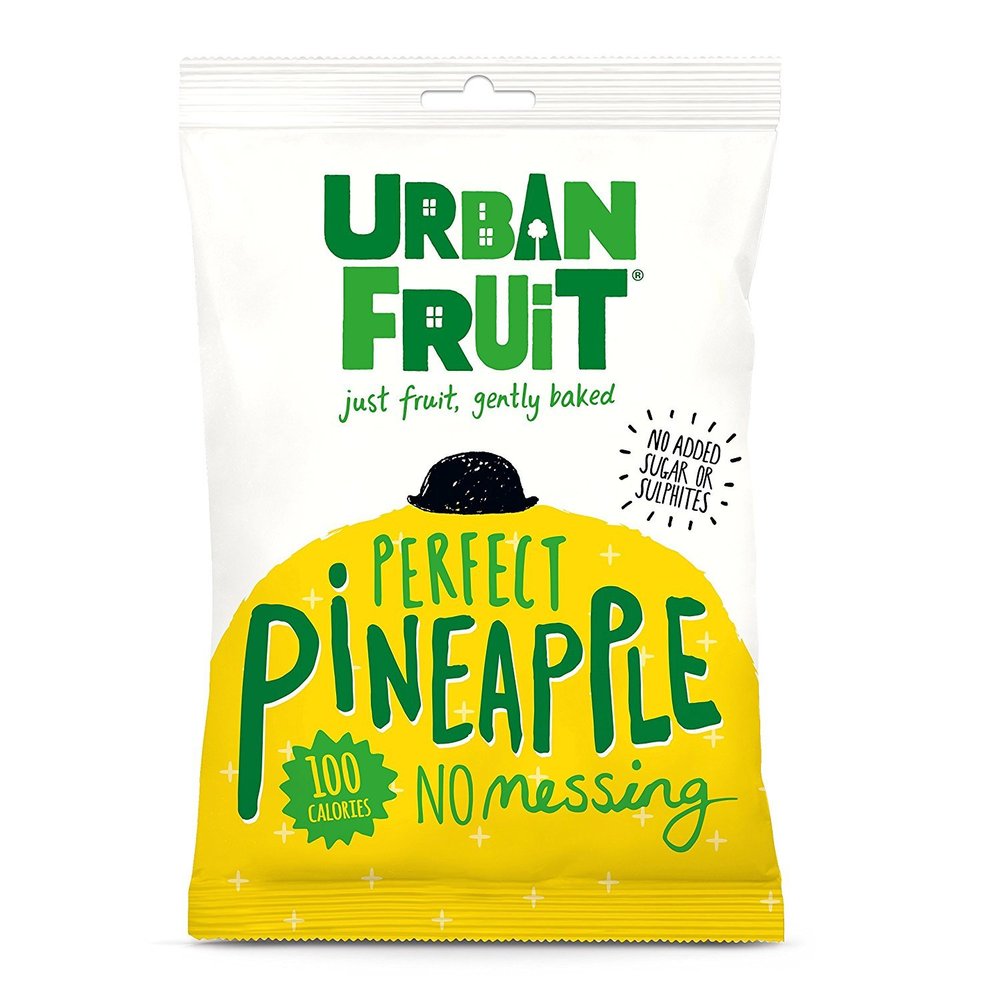 Pineapple Snack Pack 35g by Urban Fruit. Price is for a pack of 14