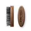 Grooming Set: Beard Brush Natural Cosmetics of The BROOKLYN SOAP COMPANY  Vegan bristles - Gift idea for Men - Beard Styling for The Designer Stubble, Full Beard for The Modern Man view 1