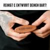 Grooming Set: Beard Brush Natural Cosmetics of The BROOKLYN SOAP COMPANY  Vegan bristles - Gift idea for Men - Beard Styling for The Designer Stubble, Full Beard for The Modern Man view 3