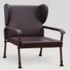 Aidapt Chesterfield Orthopaedic High Back Seat Chair With Adjustment for Leg and Back Height, Easy Wipe Clean Material For Use Elderly and Users With Limited Mobility In Living Rooms and Bedrooms. view 1