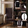 Aidapt Chesterfield Orthopaedic High Back Seat Chair With Adjustment for Leg and Back Height, Easy Wipe Clean Material For Use Elderly and Users With Limited Mobility In Living Rooms and Bedrooms. view 2