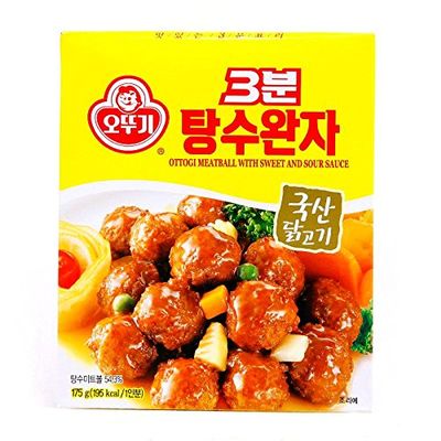 Ottogi 3 Minutes MEATBALL WITH SWEET AND SOUR SAUCE
