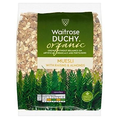 Waitrose Duchy Organic Raisin & Almond Muesli 750g