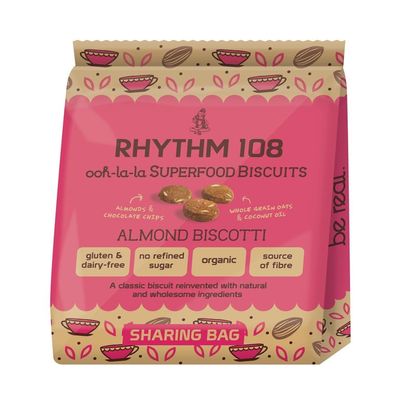 Rhythm 108 Ooh-la-la Tea Biscuit Almond Biscotti Sharing Bag